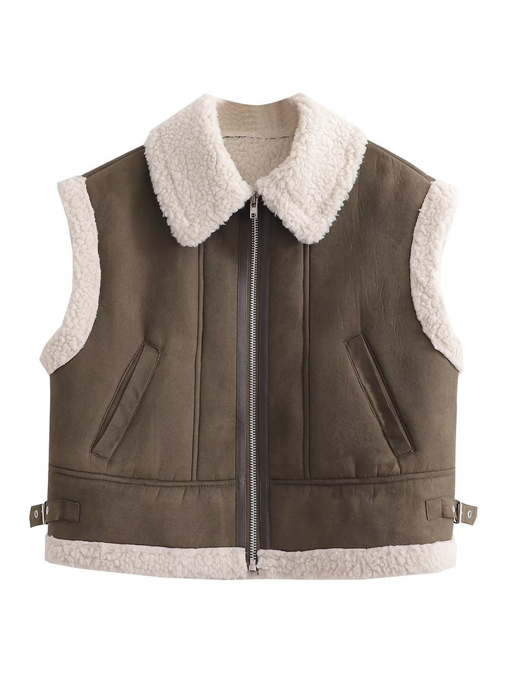 Stylish women's jacket with soft fleece lining and modern design Lune London
