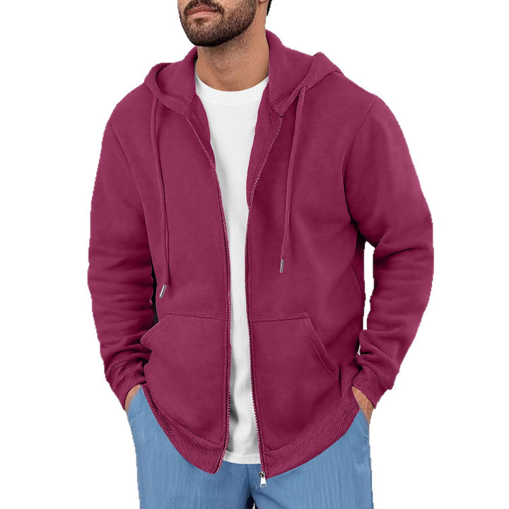 Men's sporty hoodie with practical pockets and innovative material blend Lune London