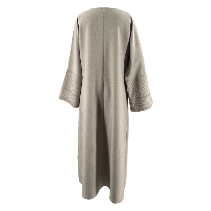 Elegant maxi dress for women with trendy trumpet sleeves and fine details Lune London