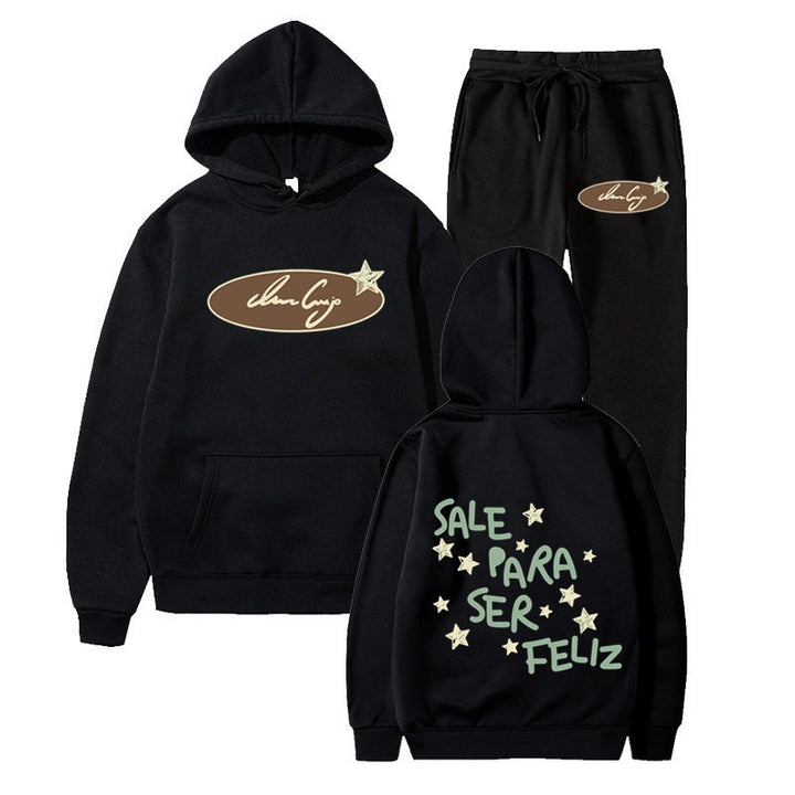 Women’s hoodie sweatshirt with inspiring lettering and casual cut Chic & Stil