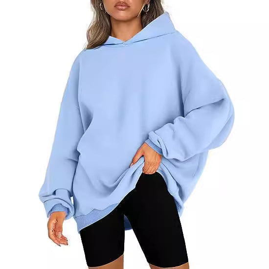 Women's Oversized Hoodie with relaxed fit and hood Lune London