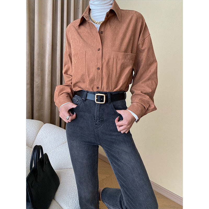 Ladies loosely cut cotton blouse Chic & Stil