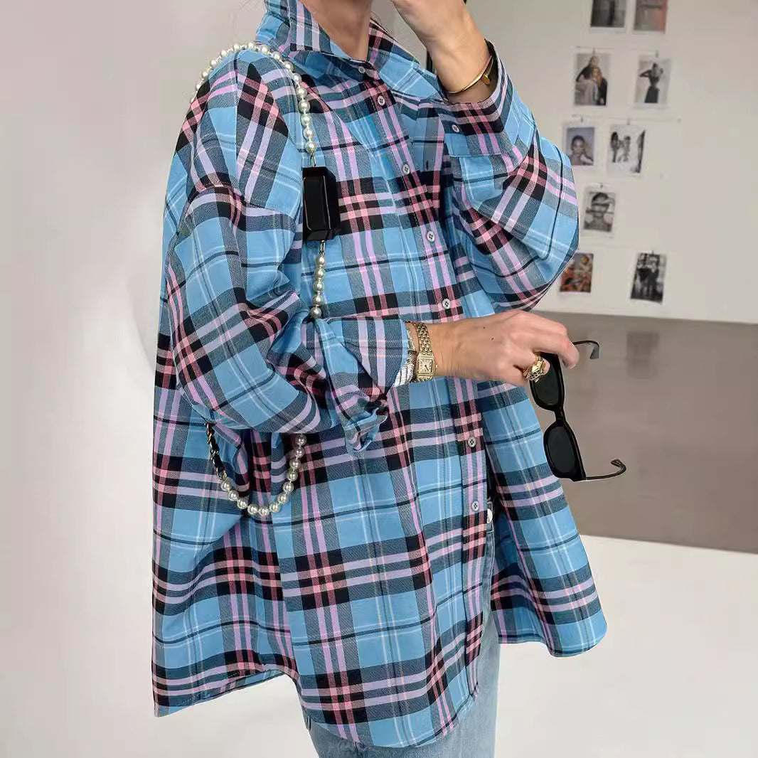 Women Checked Shirt Lune London