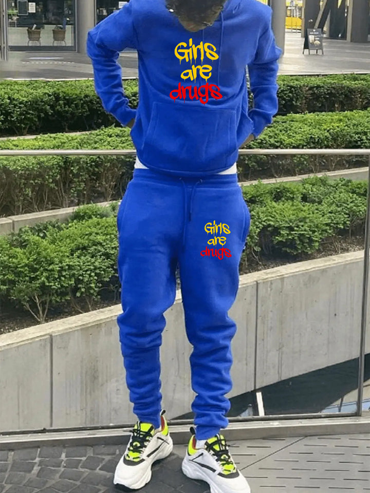 Hoodie and jogger set for women with notable inscription Lune London