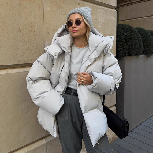 Oversized down jacket for women Lune London