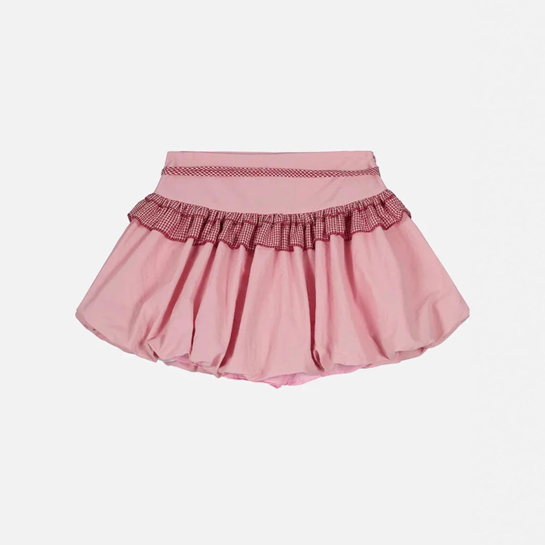 High-waisted ruffle skirt for women with playful details Lune London