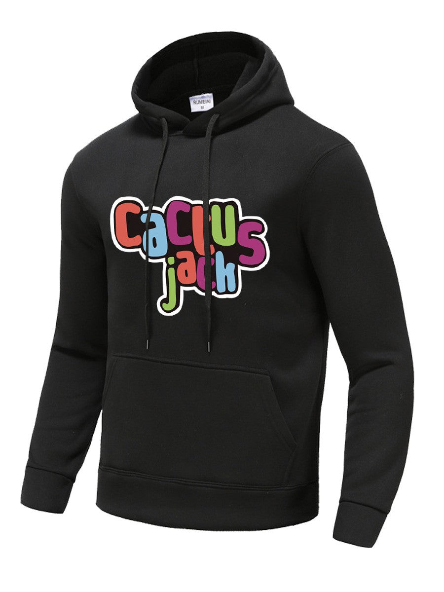 Comfortable men's hoodie with eye-catching multicolored graphic print Lune London