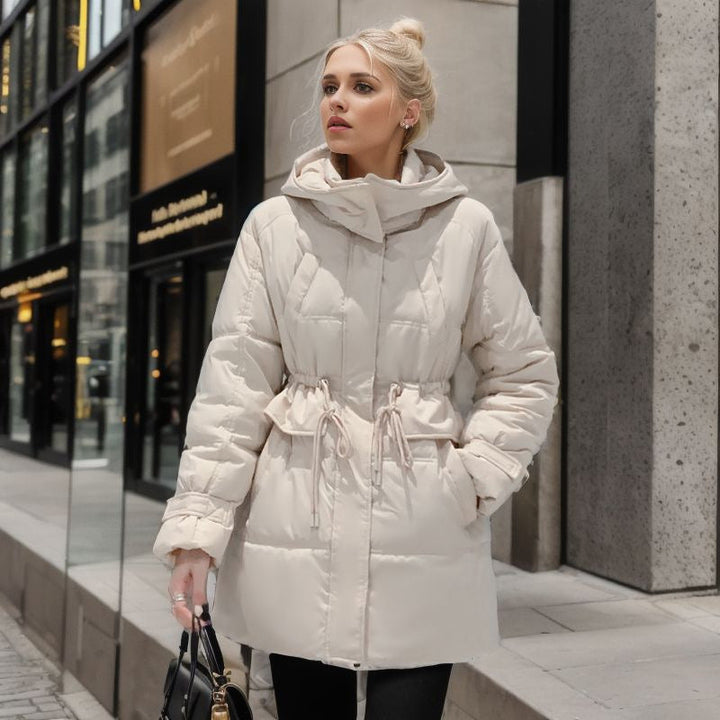 Women's Warm Winter Jacket with Practical Hood Lune London