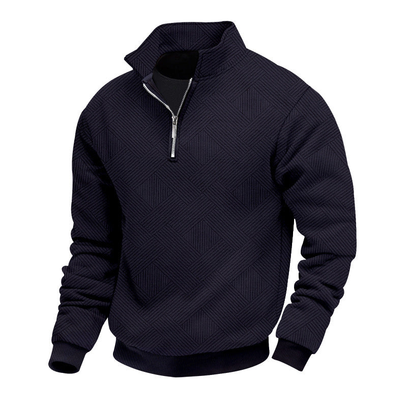 Men's sweatshirt with a modern geometric pattern Lune London