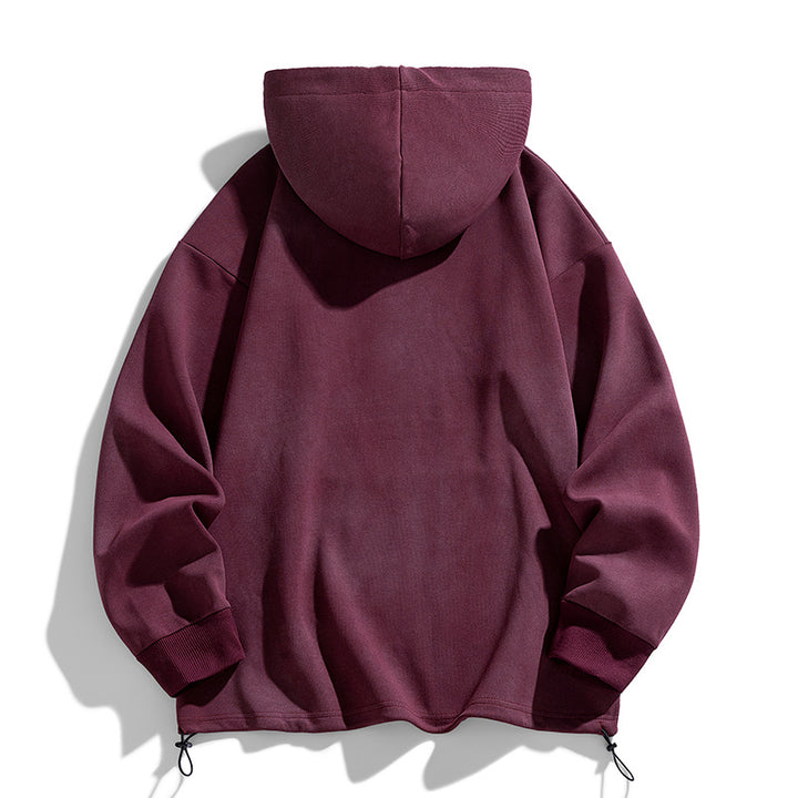 Ladies comfortable oversized hoodie with practical kangaroo pockets Lune London