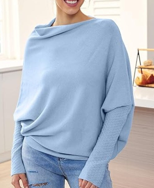 Women Oversized Casual Knit Sweater Lune London