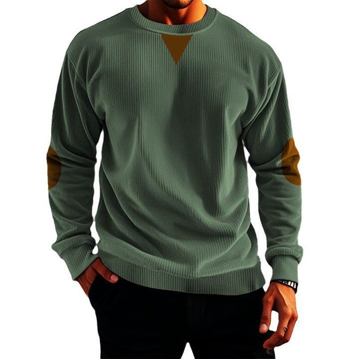 Elegant knitted sweater for men with modern accents Lune London