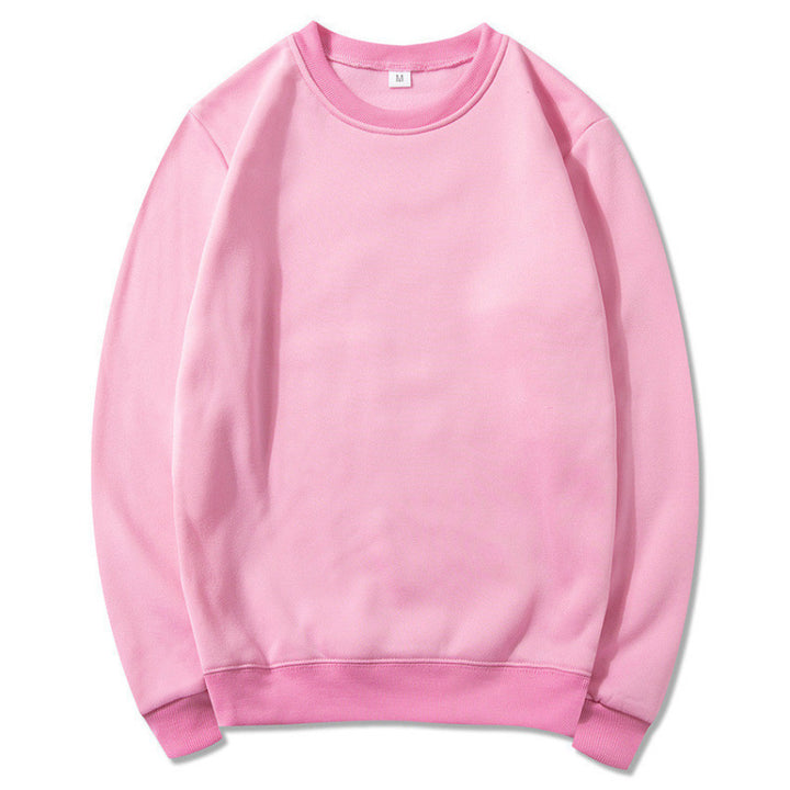 Women's sweatshirt made of soft fleece material with a classic round neckline Lune London