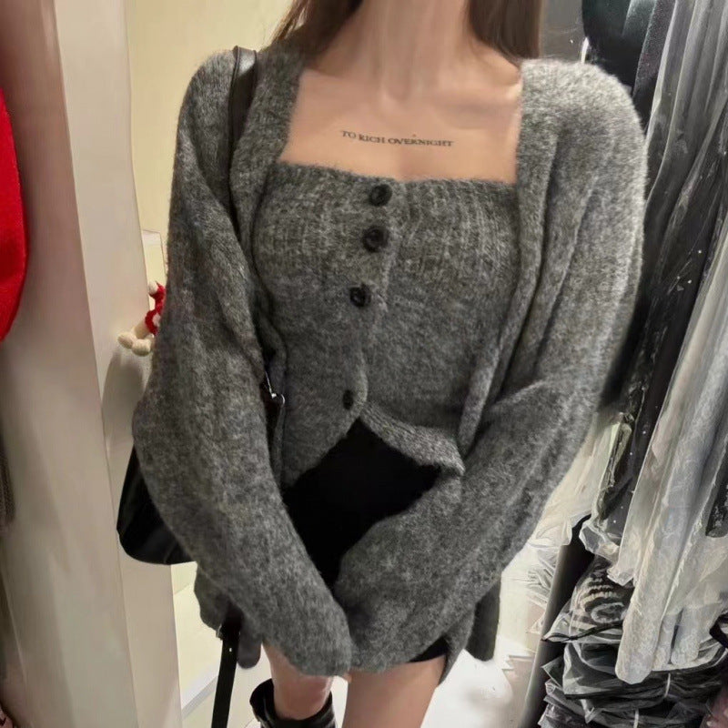 Gilet pour femmes avec détails de boutons et coupe ample Chic & Stil
