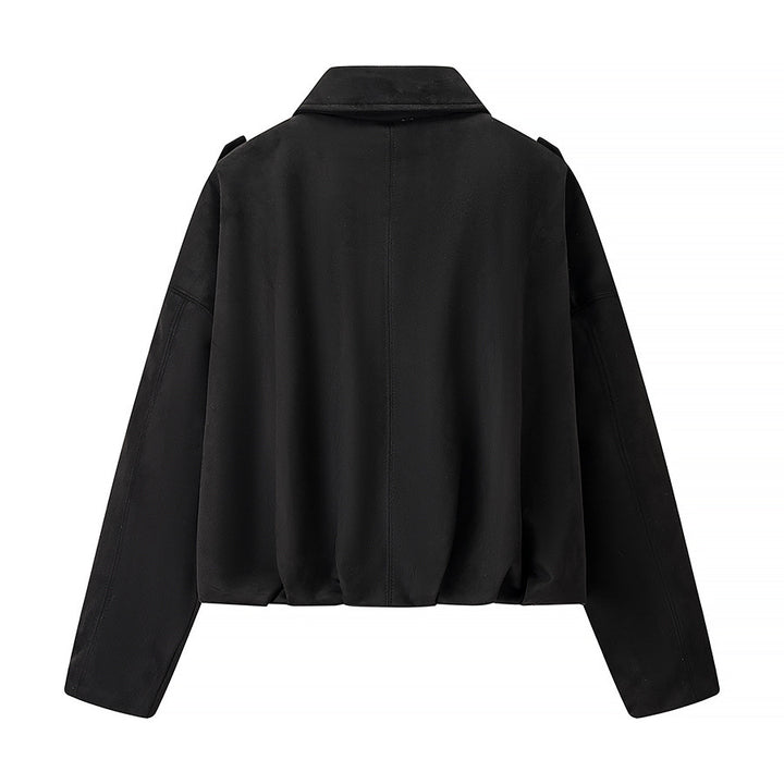 Trendy cropped jacket for women with comfortable cuffs and an elegant collar Lune London