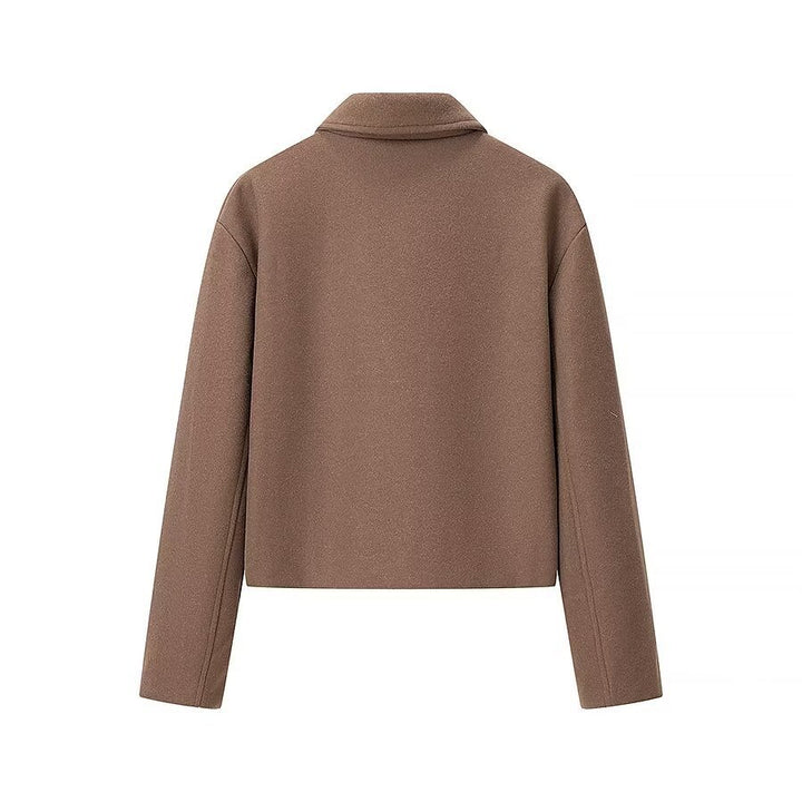 Veste courte pour femmes au style urbain avec deux poches zippées Chic & Stil