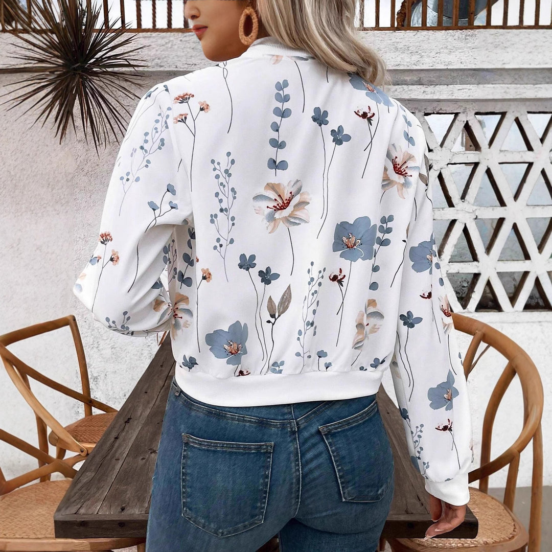 Women's printed bomber Lune London