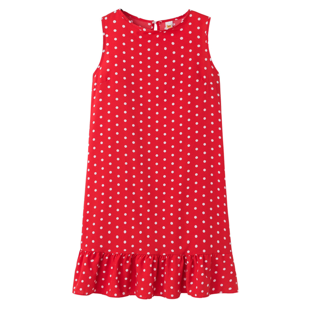 Chic and stylish women's flared hem leisure dress