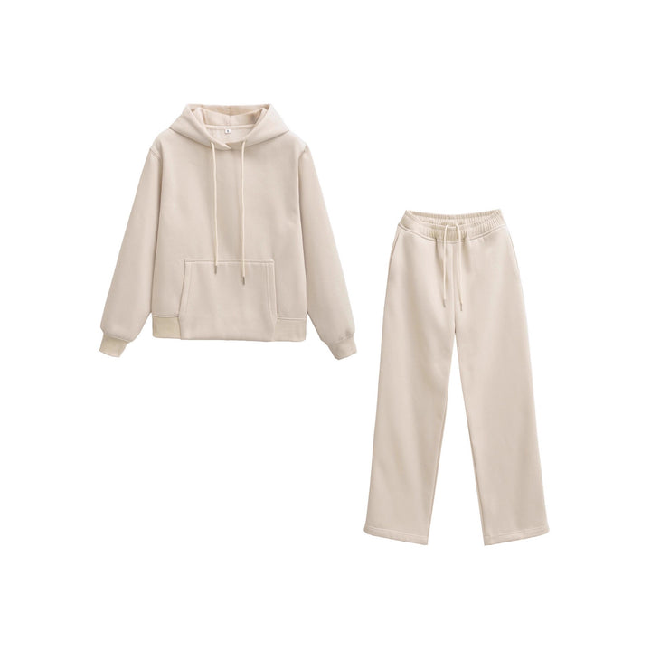 Ensemble hoodie de loisirs pour femmes avec pantalons de jogging confortables Chic & Stil