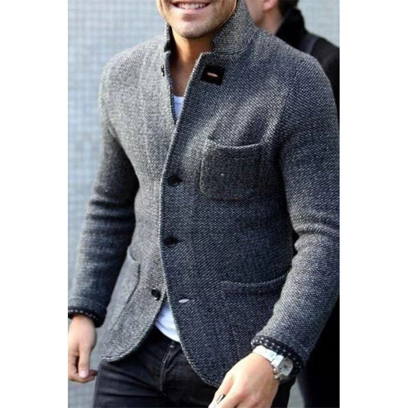 Elegant blazer for men in textured fabric Lune London
