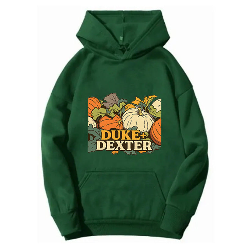 Women's hoodie with cheerful pumpkin motif Chic & Stil