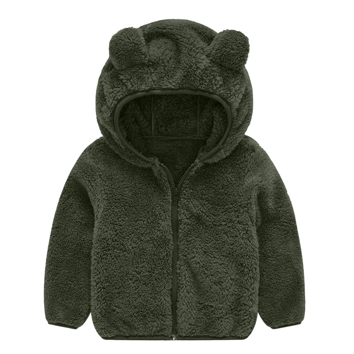 Lune London | Women's fleece jacket with cute bear ears design