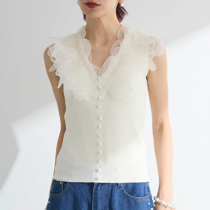 Lune London Elegant Button Blouse for Women