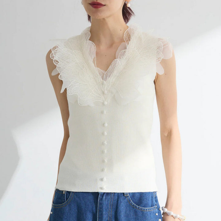 Lune London Elegant Button Blouse for Women