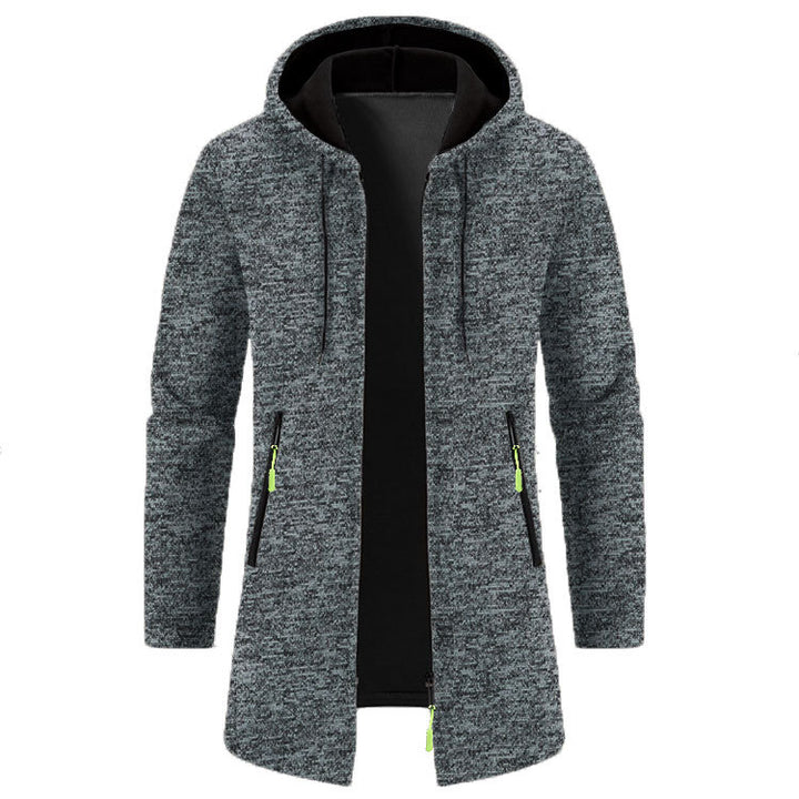 Casual hooded jacket for men with ergonomic cut and practical zippered pockets Lune London