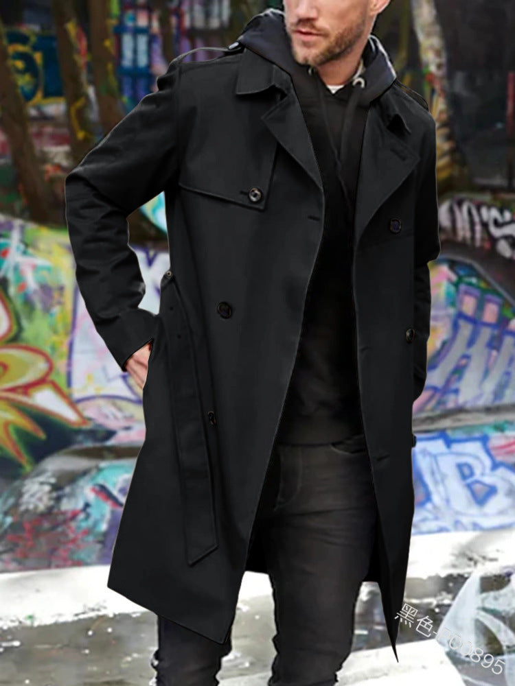 Men's Trench Coat with Classic Style Lune London