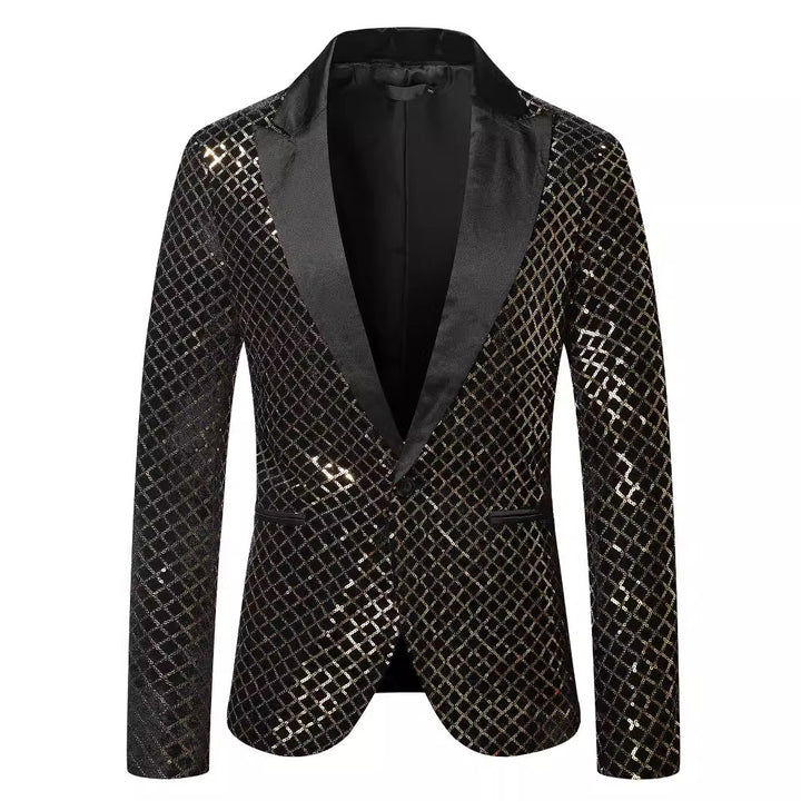 Glamorous sequined blazer jacket for women Lune London
