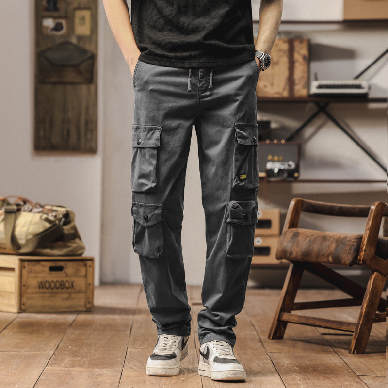 Pantalon de jogging cargo pour hommes avec poches pratiques Lune London