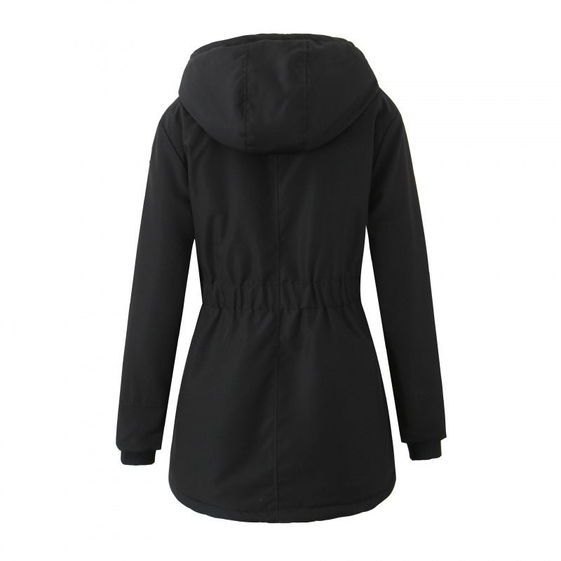Ladies winter coat with soft inner lining Lune London