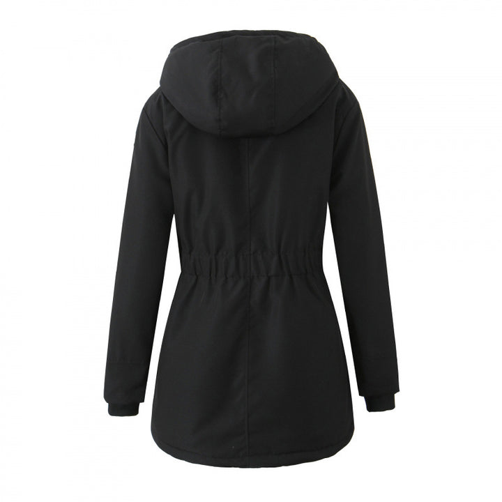 Ladies winter coat with soft inner lining Lune London