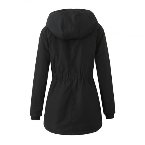 Ladies winter coat with soft inner lining Lune London