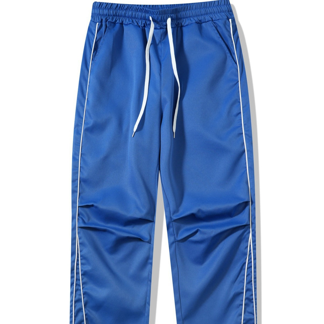 Lune London men's athletic leisure pants with side piping