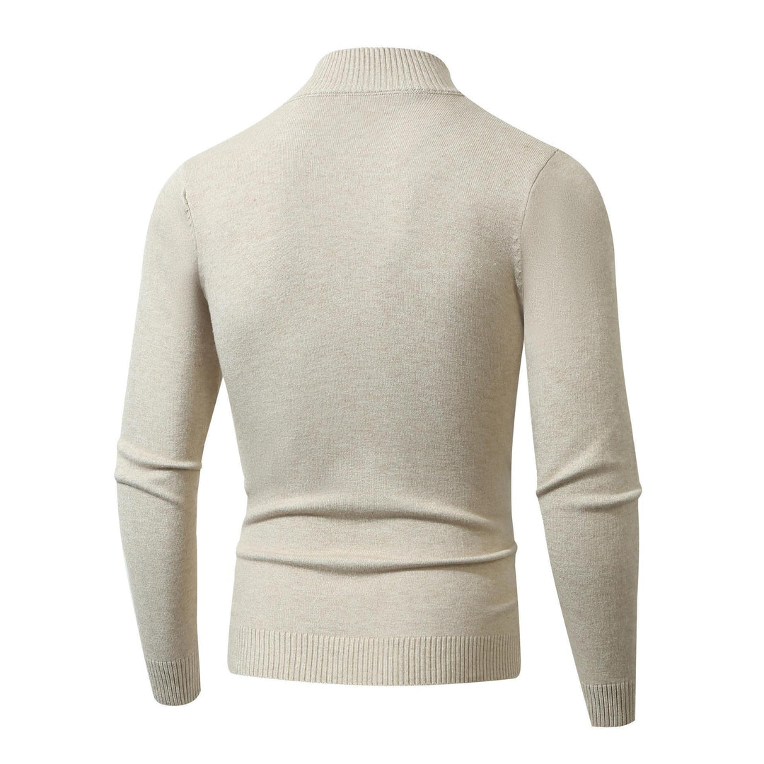Elegant men's sweater with V-neck Lune London