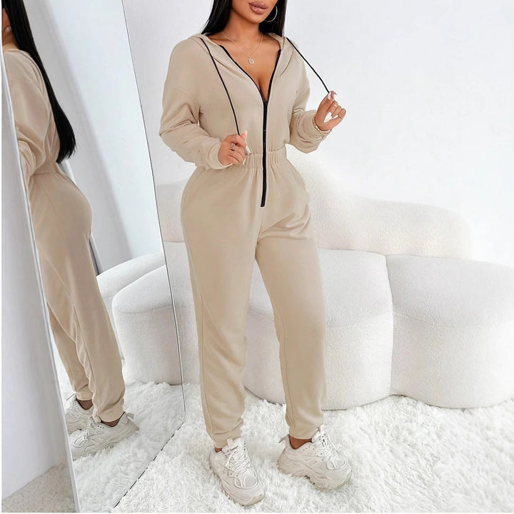 Ladies chic leisure jumpsuit