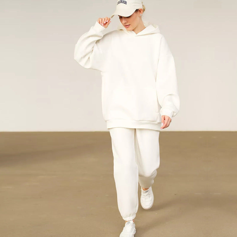 Women comfortable hoodie and jogger pants set Lune London