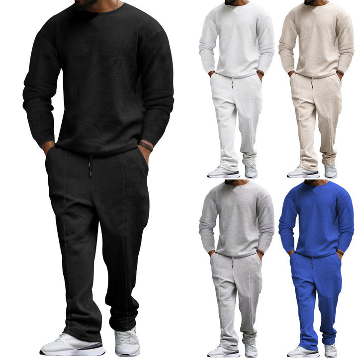Men's Chic Casual Knit Suit