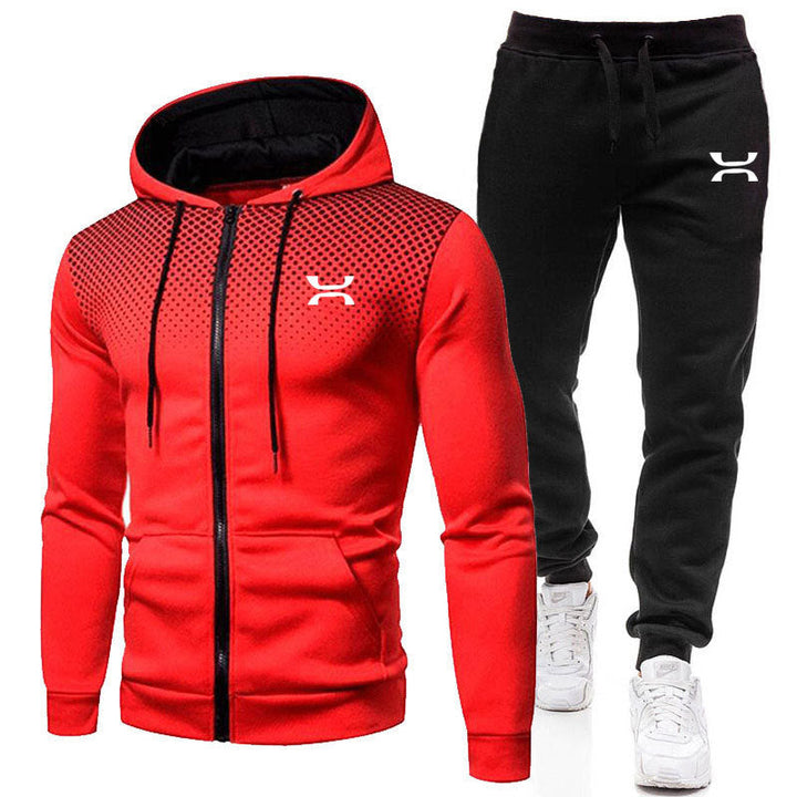 Men's Tracksuit with Breathable Hoodie and Comfortable Jogging Pants Lune London