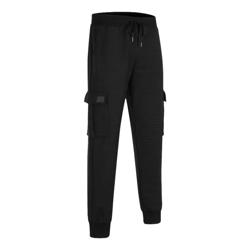 Men's cargo jogging pants with a casual chic design