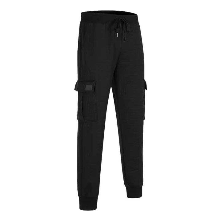 Men's cargo jogging pants with a casual chic design