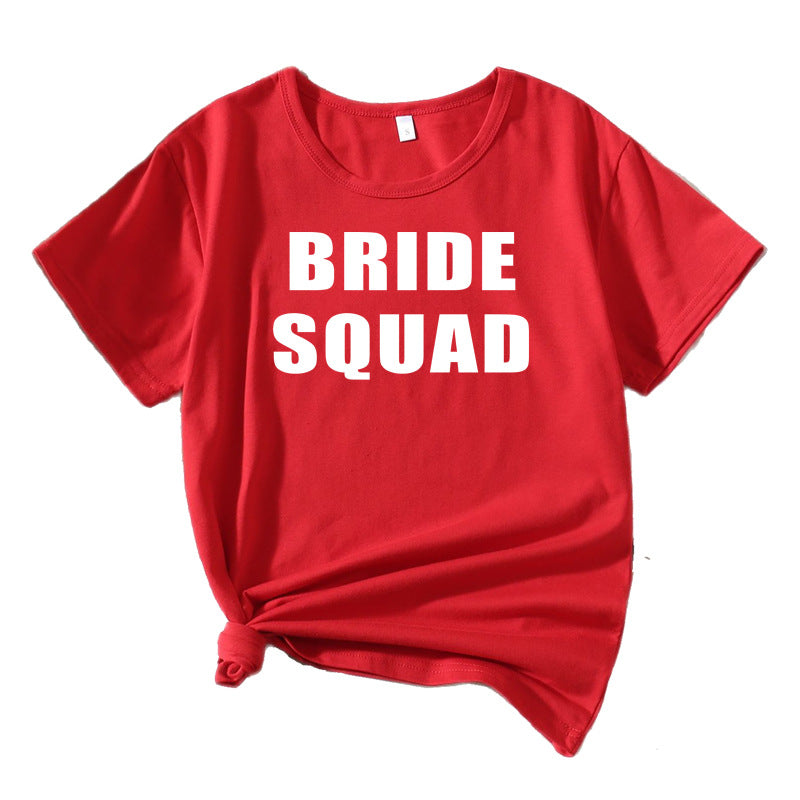 Ladies leisure bridal team T-shirt Lune London
