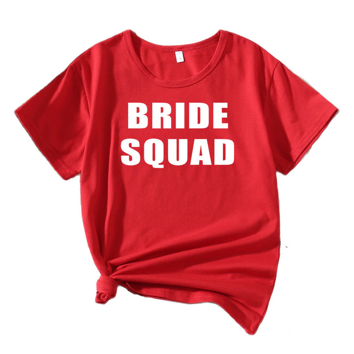 Ladies leisure bridal team T-shirt Lune London