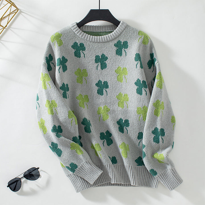 Lune London patterned women's sweater