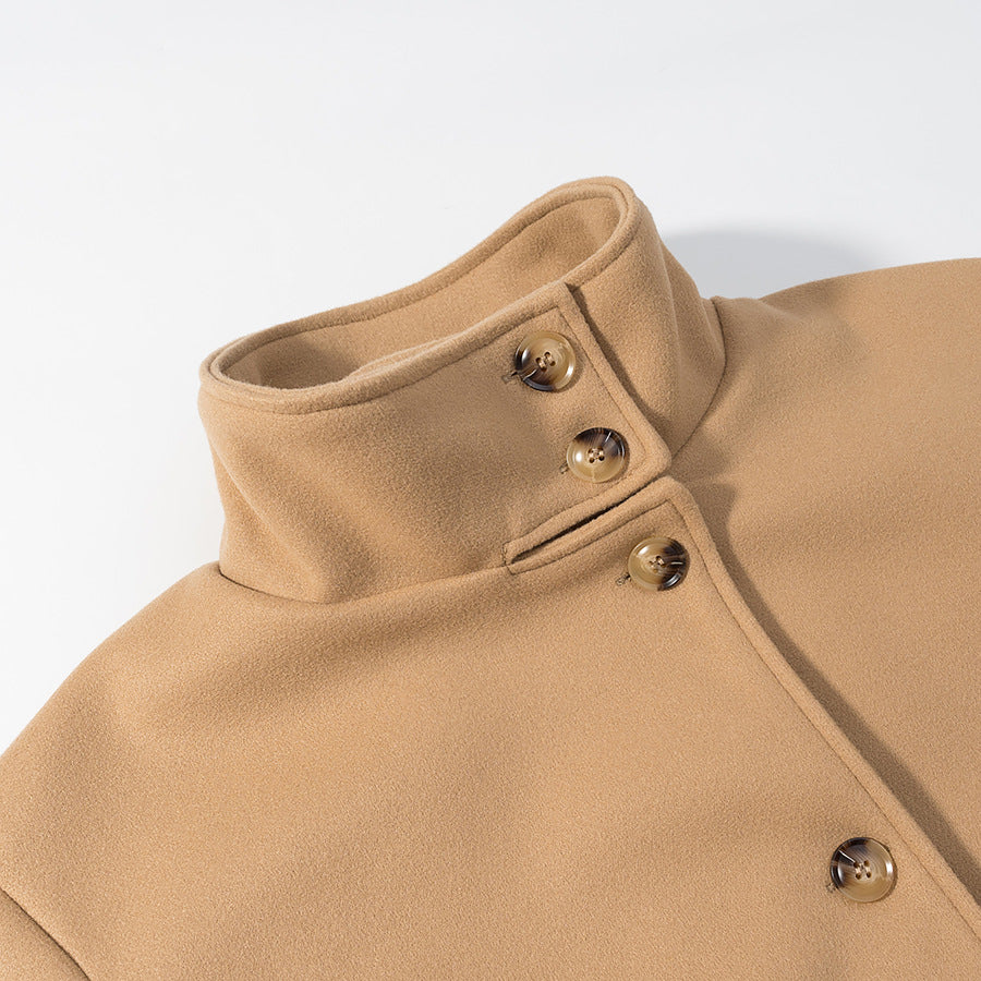Veste de mode pour femmes avec col montant chic