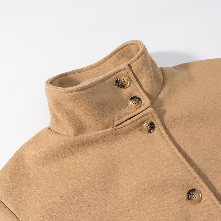 Veste de mode pour femmes avec col montant chic