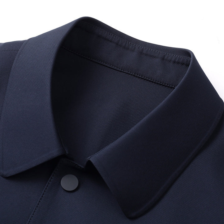 Modern transition jacket for men with practical pockets and breathable material Lune London