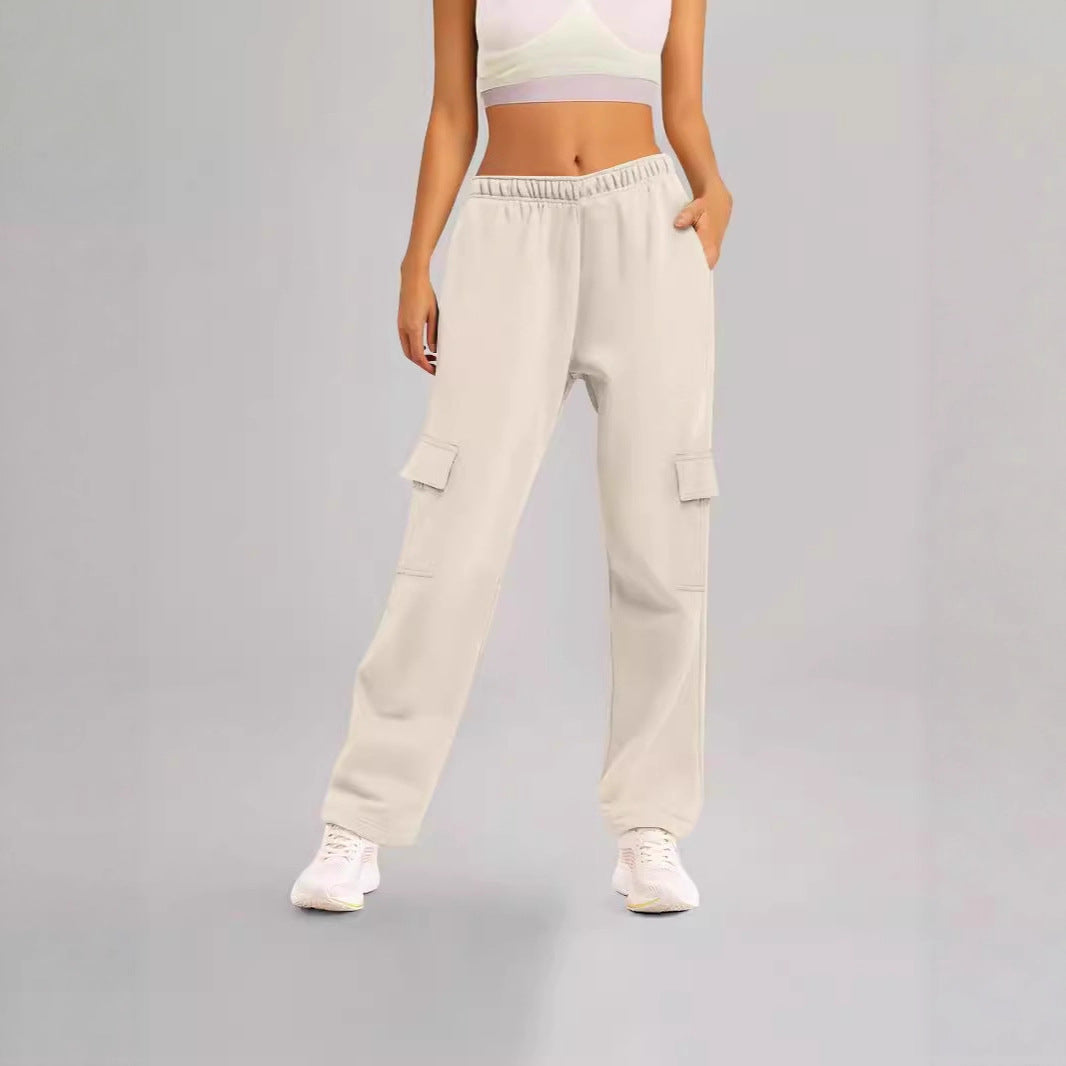 Lune London women's cargo style cargo pants with practical side pockets